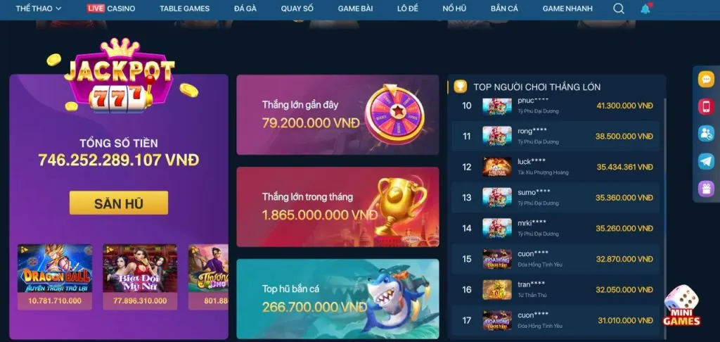 Các loại trò chơi slot phổ biến tại 39go99 khuyến mãi